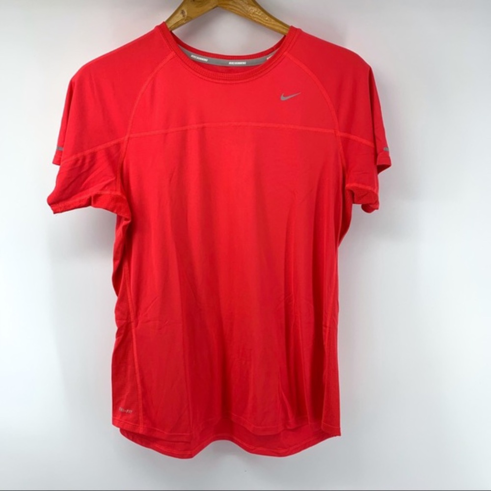 Nike Running women's Dri-Fit shirt, XL pinkish red